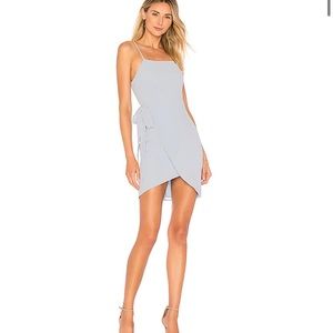 revolve light baby blue dress